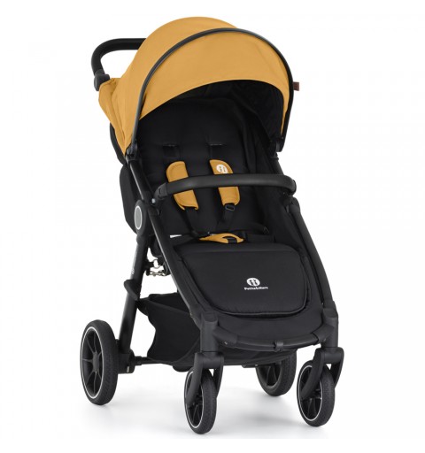 Petite&Mars Street2 RWS Black - wózek spacerowy do 22kg | Dense Honey